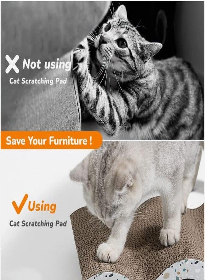 KittuPet Cat Scratching Cardboard Cat Scratch Bed for Indoor Cats Kittens Rest (Pack of 1) - Image 5